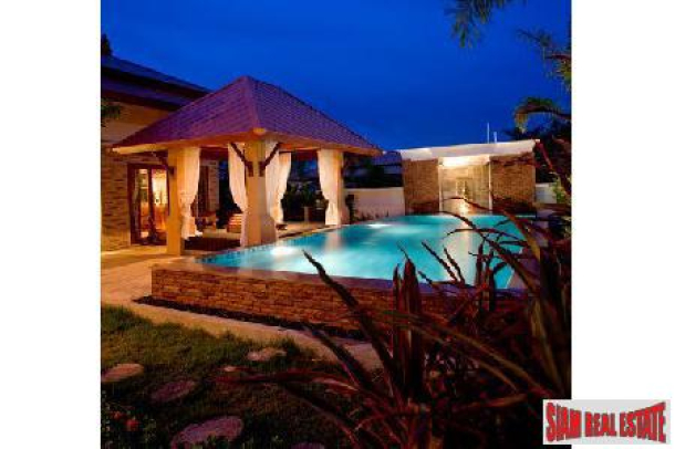 5 Bedroom House with Swimming Pool and External Jacuzzi For Rent at Nai Harn, Phuket-16