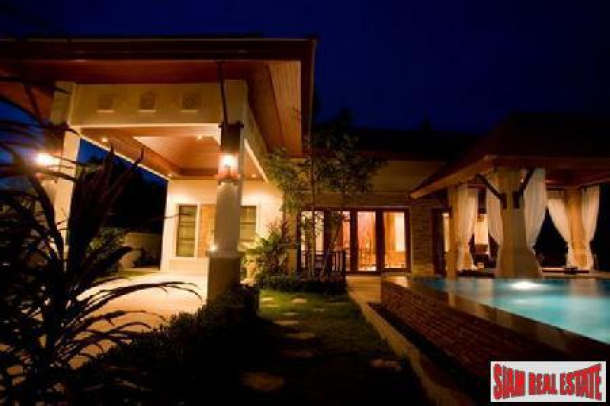 5 Bedroom House with Swimming Pool and External Jacuzzi For Rent at Nai Harn, Phuket-17