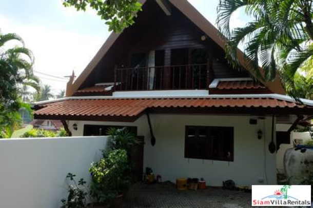 5 Bedroom House with Swimming Pool and External Jacuzzi For Rent at Nai Harn, Phuket-12