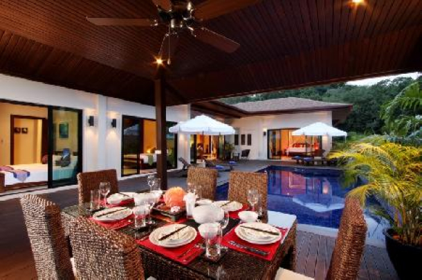 5 Bedroom House with Swimming Pool and External Jacuzzi For Rent at Nai Harn, Phuket-7