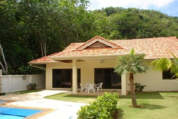 3 Bedroom Villa with a Private Pool for Long Term Rental at Nai Harn-1