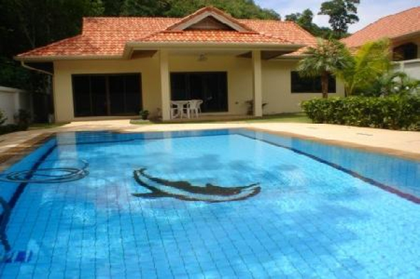 3 Bedroom Villa with a Private Pool for Long Term Rental at Nai Harn-2