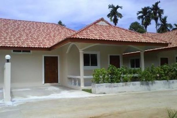 Affordable 2 Bedroom Bungalow with Communal Pool For Long Term Rent at Chalong-1