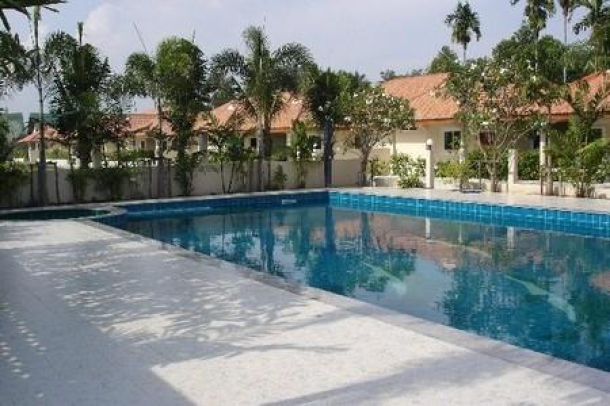 Affordable 2 Bedroom Bungalow with Communal Pool For Long Term Rent at Chalong-3