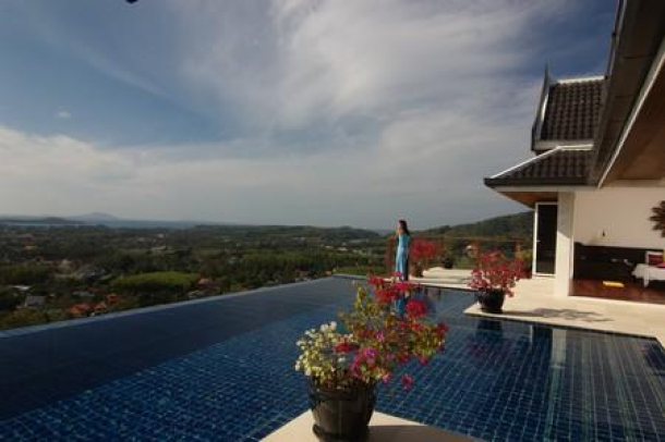 Luxury Four and Five Bedroom Villas with Dramatic Sea-Views and a Private Swimming Pool For Sale at Rawai-4