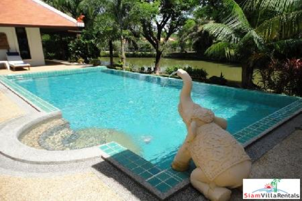 Classy Three Bedroom Pool Villa For Sale at Nai Harn-14