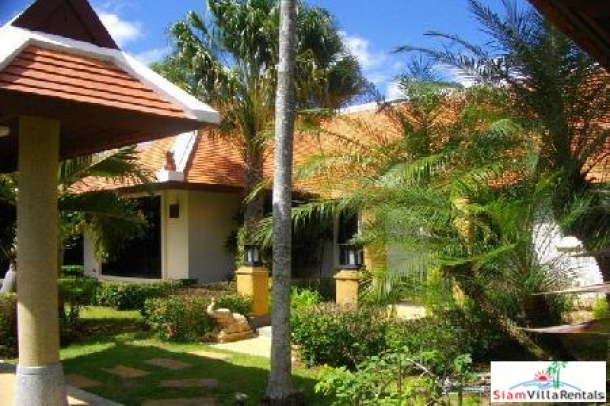 Private  Balinese Two Bedroom Pool Villa For Sale at Rawai-17