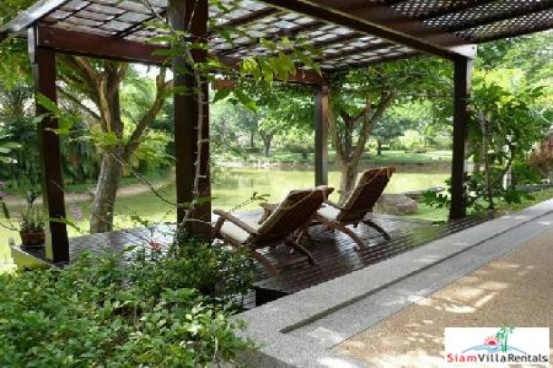 Nai Harn Baan Bua - Chic Three Bedroom House on an Exclusive Estate for Rent at Nai Harn-8