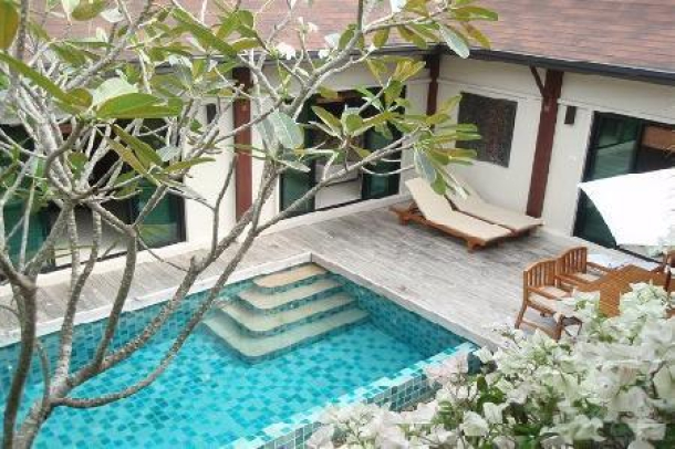Classy Three Bedroom Pool Villa For Sale at Nai Harn-1