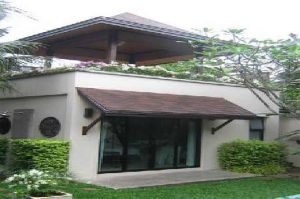 Classy Three Bedroom Pool Villa For Sale at Nai Harn-5