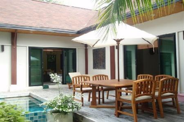 Classy Three Bedroom Pool Villa For Sale at Nai Harn-6