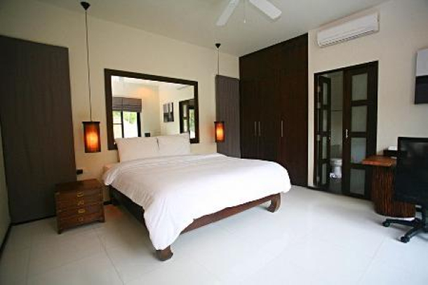 Three Bedroom Pool Villa with an Exotic Design For Sale at Nai Harn-5
