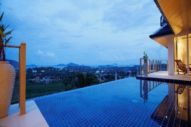 Baan Sawan | Four Bedroom Andaman View Villa for Holiday Rental in Rawai-6