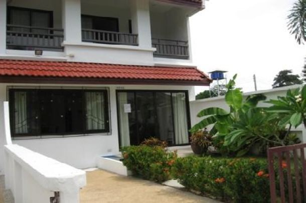 Two Bedroom Townhouse with a Peaceful Estate For Long Term Rent at Rawai-1