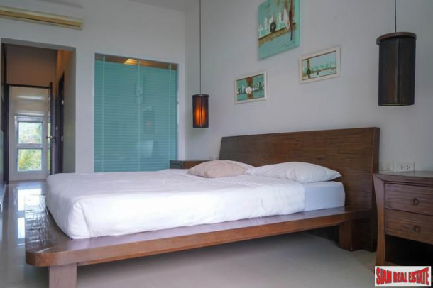 Contemporary Three Bedroom House with a Swimming Pool for Rent at Nai Harn-16