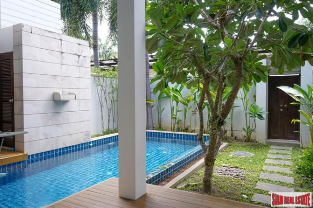 Contemporary Three Bedroom House with a Swimming Pool for Rent at Nai Harn-4