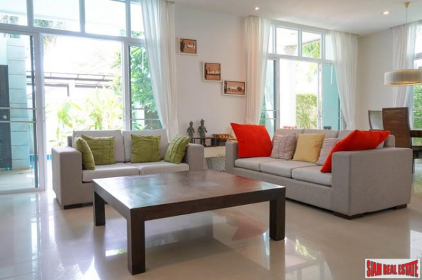 Contemporary Three Bedroom House with a Swimming Pool for Rent at Nai Harn-8
