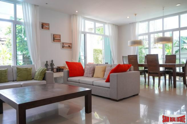 Contemporary Three Bedroom House with a Swimming Pool for Rent at Nai Harn-9
