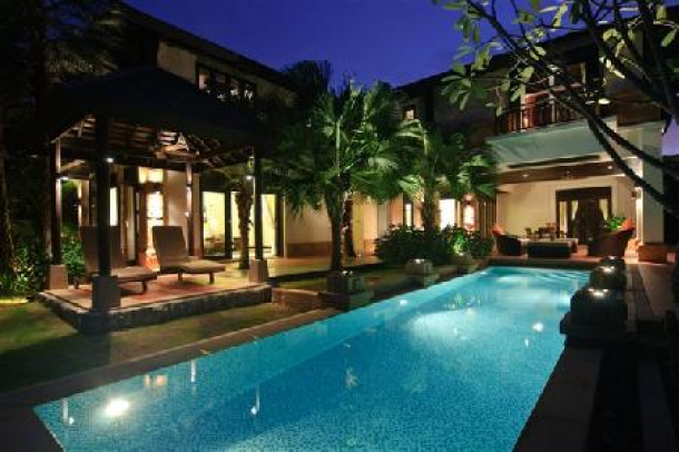 Chom Tawan | Luxury River View Villa with Private Pool and Huge Garden on Bang Tao Bay adjacent to the Banyan Tree Hotel and Laguna Facilities-1