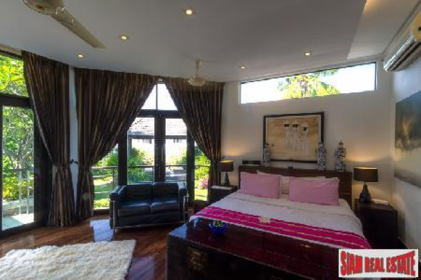 Five-Bedroom, Luxury Sea View Home in Rawai-7