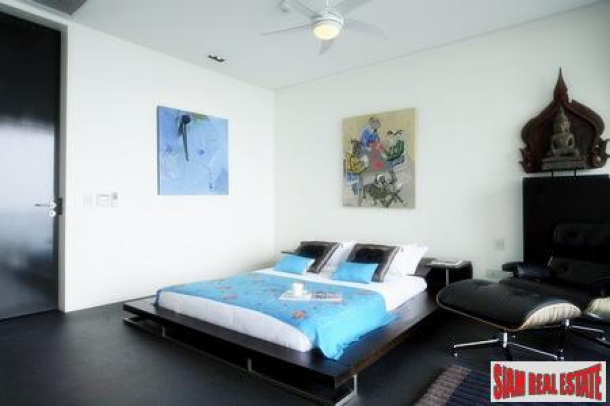 Luxury Modern Four Bedroom Pool Villa Overlooking the Ocean at Patong for Sale-17