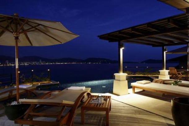 Luxury Modern Four Bedroom Pool Villa Overlooking the Ocean at Patong for Sale-5