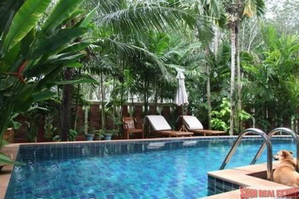 Picturesque Modern Home with a Private Swimming Pool for Rent at  Cheng Talay-5