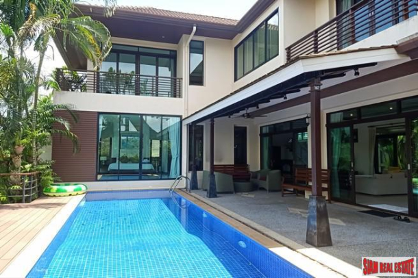 Modern Four Bedroom Home with a Private Swimming Pool for Rent at Laguna-3