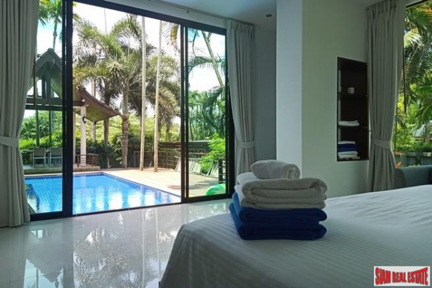 Modern Four Bedroom Home with a Private Swimming Pool for Rent at Laguna-7