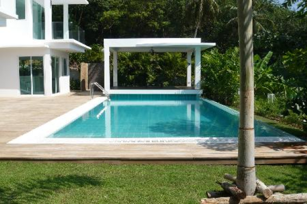 Brand New Modern House within a Development with Sea-Views and Private Pool For Holiday Rent at Kata, Phuket-4