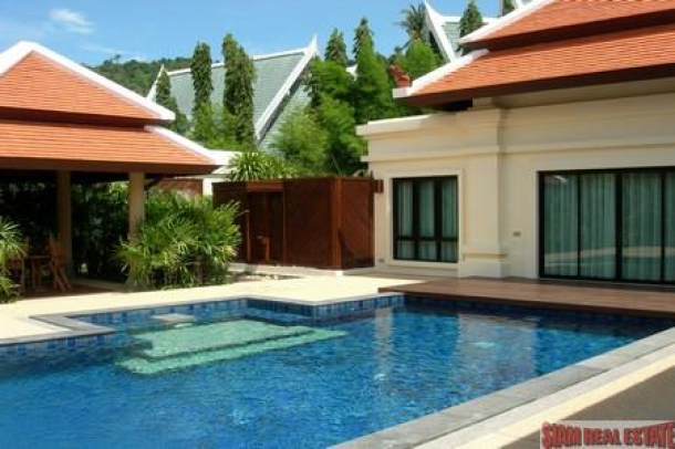 Luxury Villa For Sale with a Swimming Pool within a Gated Community at Nai Harn-1
