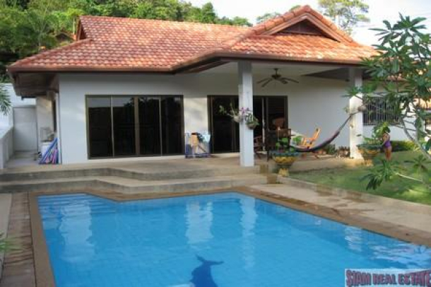 Excellent Value Three Bedroom Pool Villa For Sale at Nai Harn-1