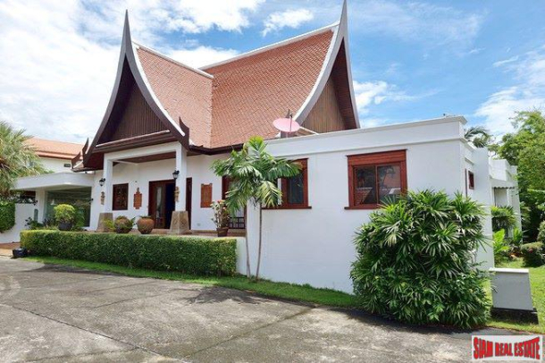 Luxurious Modern Thai Style Five Bedroom Sea-View Villa Available for sale at Surin-29