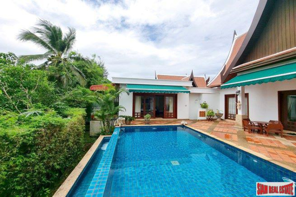 Luxurious Modern Thai Style Five Bedroom Sea-View Villa Available for sale at Surin-30