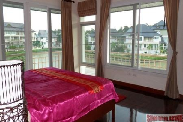 Phuket Nature Home | Beautiful Modern Thai Three Bedroom House with Lake Views For Rent at Chalong-2