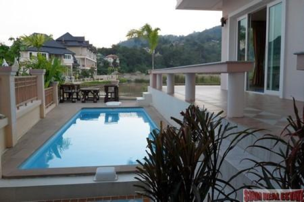 Phuket Nature Home | Beautiful Modern Thai Three Bedroom House with Lake Views For Rent at Chalong-6