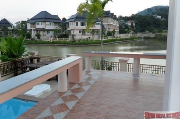 Phuket Nature Home | Beautiful Modern Thai Three Bedroom House with Lake Views For Rent at Chalong-7