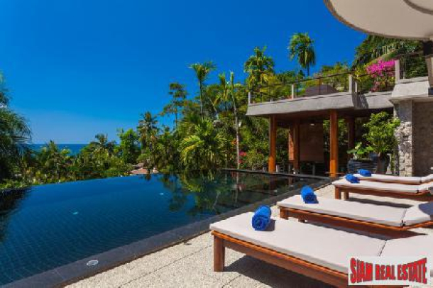 Luxurious Modern Thai Style Five Bedroom Sea-View Villa Available for sale at Surin-4