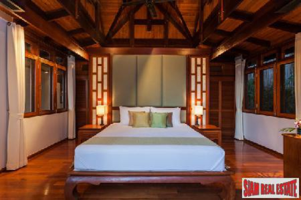 Luxurious Modern Thai Style Five Bedroom Sea-View Villa Available for sale at Surin-7