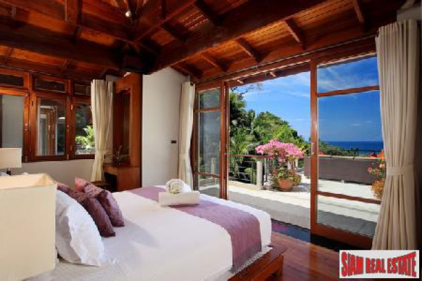 Luxurious Modern Thai Style Five Bedroom Sea-View Villa Available for sale at Surin-8
