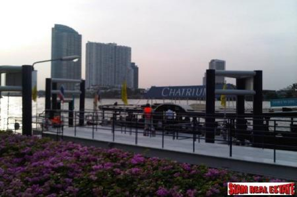 RENTED Gorgeous view of Chaophraya River on 23rd floor, One bedroom, One bathroom Condo for RENT, Close to Chaophraya River, BTS (Saphan Taksin Station), Shrewsbury International School-10