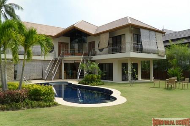 Beautiful Modern Three Bedroom Home with a Large Garden and Pool For Rental at Rawai-1