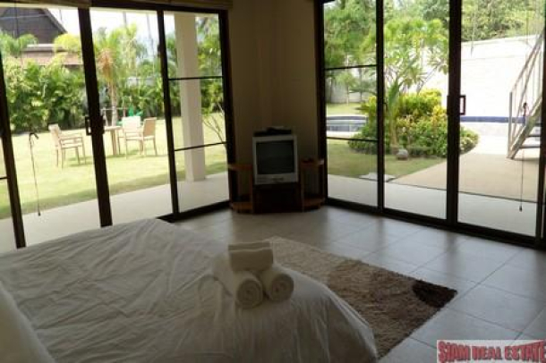 Beautiful Modern Three Bedroom Home with a Large Garden and Pool For Rental at Rawai-15