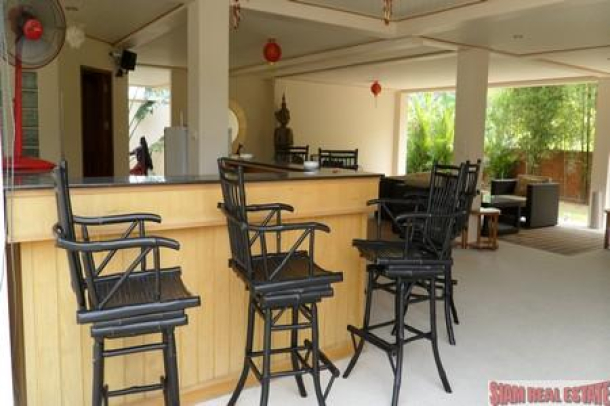 Beautiful Modern Three Bedroom Home with a Large Garden and Pool For Rental at Rawai-9