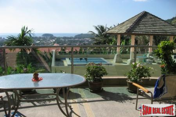 Four Bedroom Sea-View House with Communal Swimming Pool For Sale at Kata-13