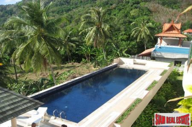 Four Bedroom Sea-View House with Communal Swimming Pool For Sale at Kata-14