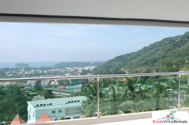 Three Bedroom Sea-View House with Communal Swimming Pool For Rent at Kata-1