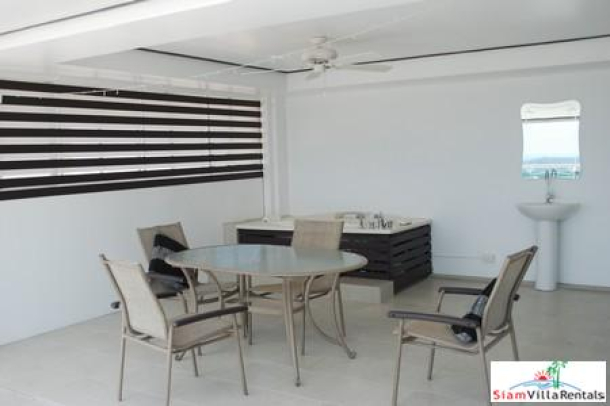 Three Bedroom Sea-View House with Communal Swimming Pool For Rent at Kata-2