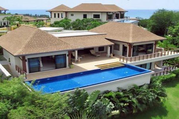 Ao Yon Villa | Three Bedroom Pool Villa with Great Views Overlooking the Sea at Cape Panwa For Holiday Rent-1