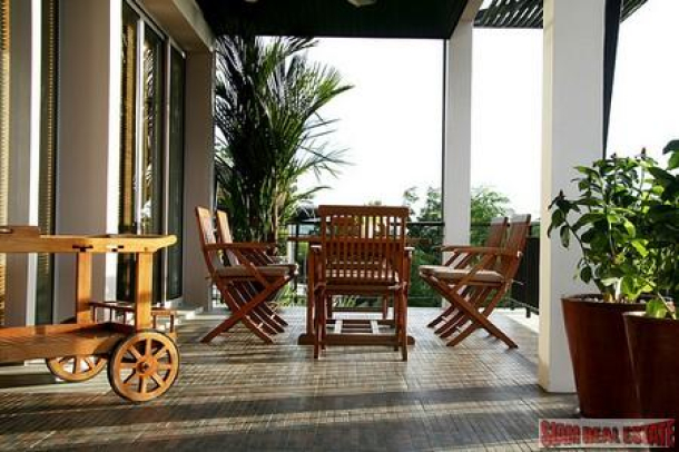 Patong Hill Villa | High Class Four Bedroom Sea-View House For Holiday Rent at Patong-11